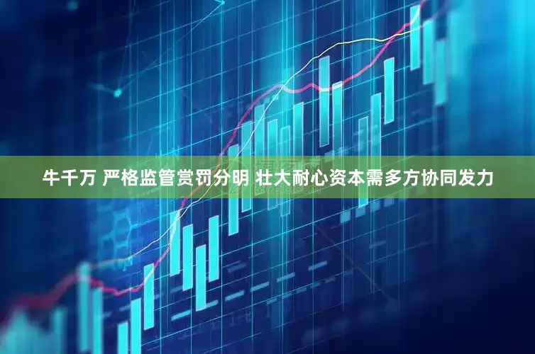牛千万 严格监管赏罚分明 壮大耐心资本需多方协同发力